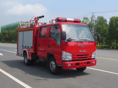 庆铃蓝牌0.6-1.5吨泡沫消防车（国六）