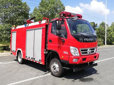 福田越野泡沫消防车